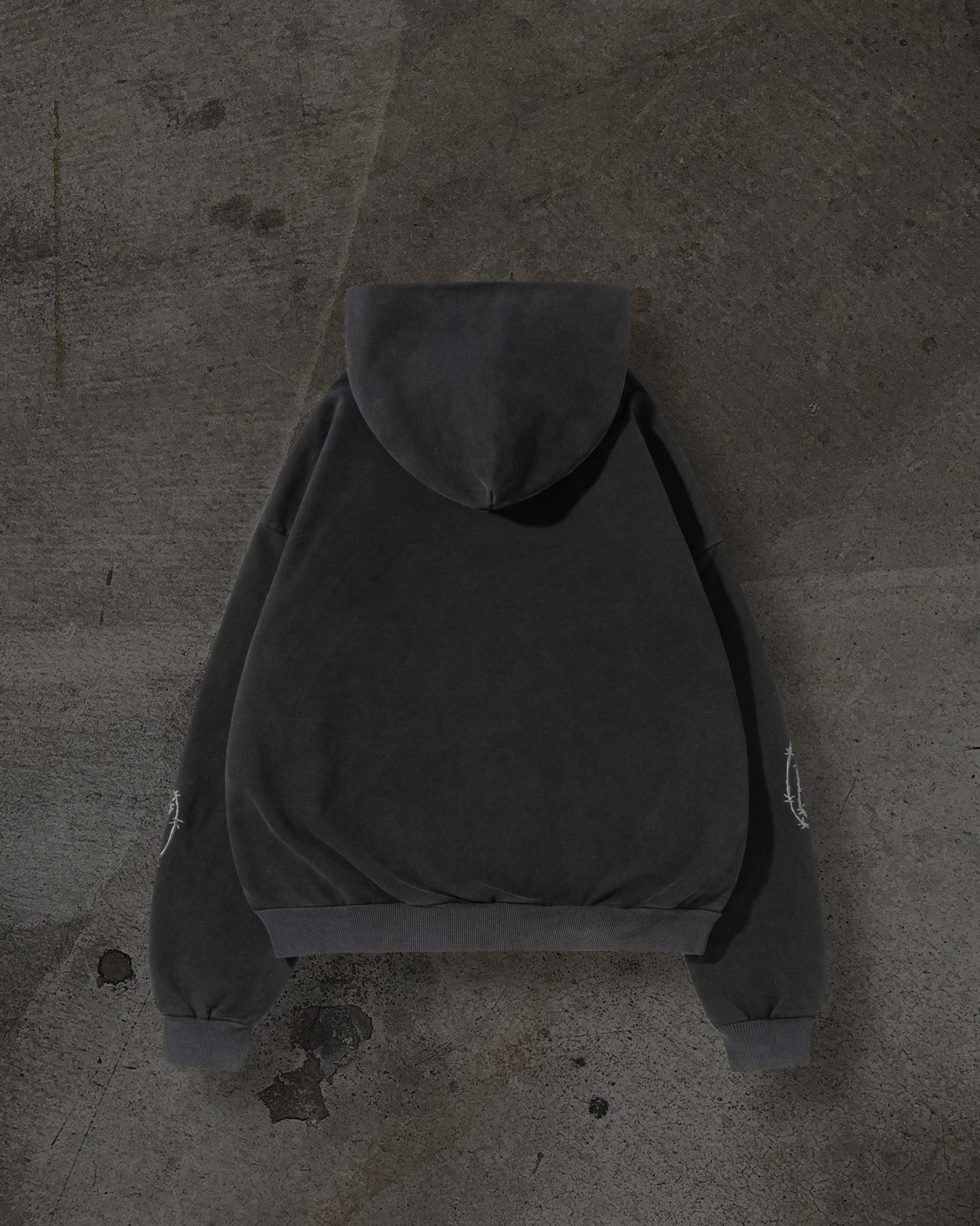 ATHLETIC BARBED PULLOVER (COAL)-IYAMIUIO