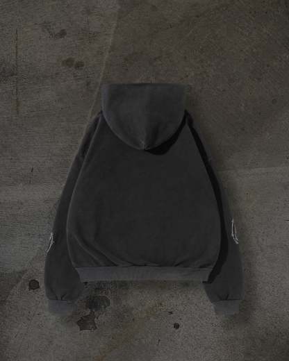 ATHLETIC BARBED PULLOVER (COAL)-IYAMIUIO