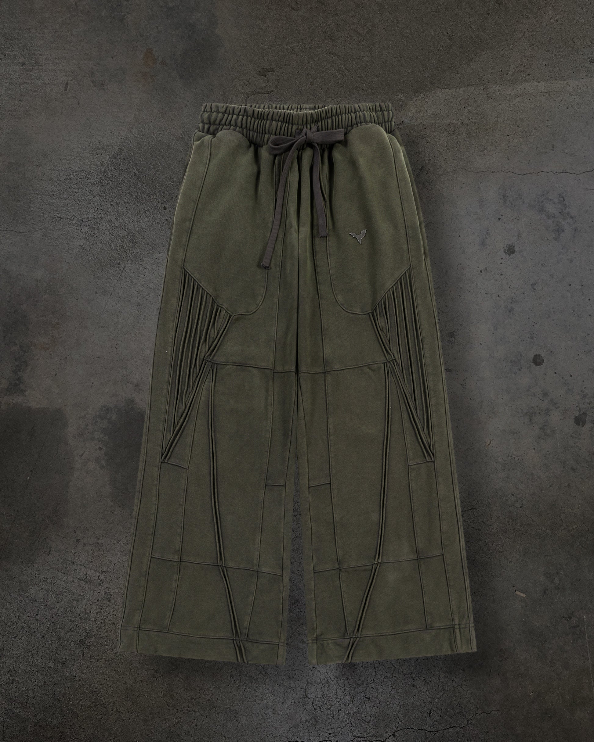 BIKER SWEATS (ASH)-IYAMIUIO