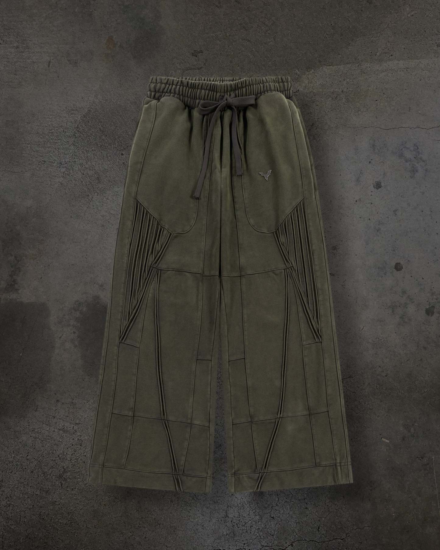 BIKER SWEATS (ASH)-IYAMIUIO