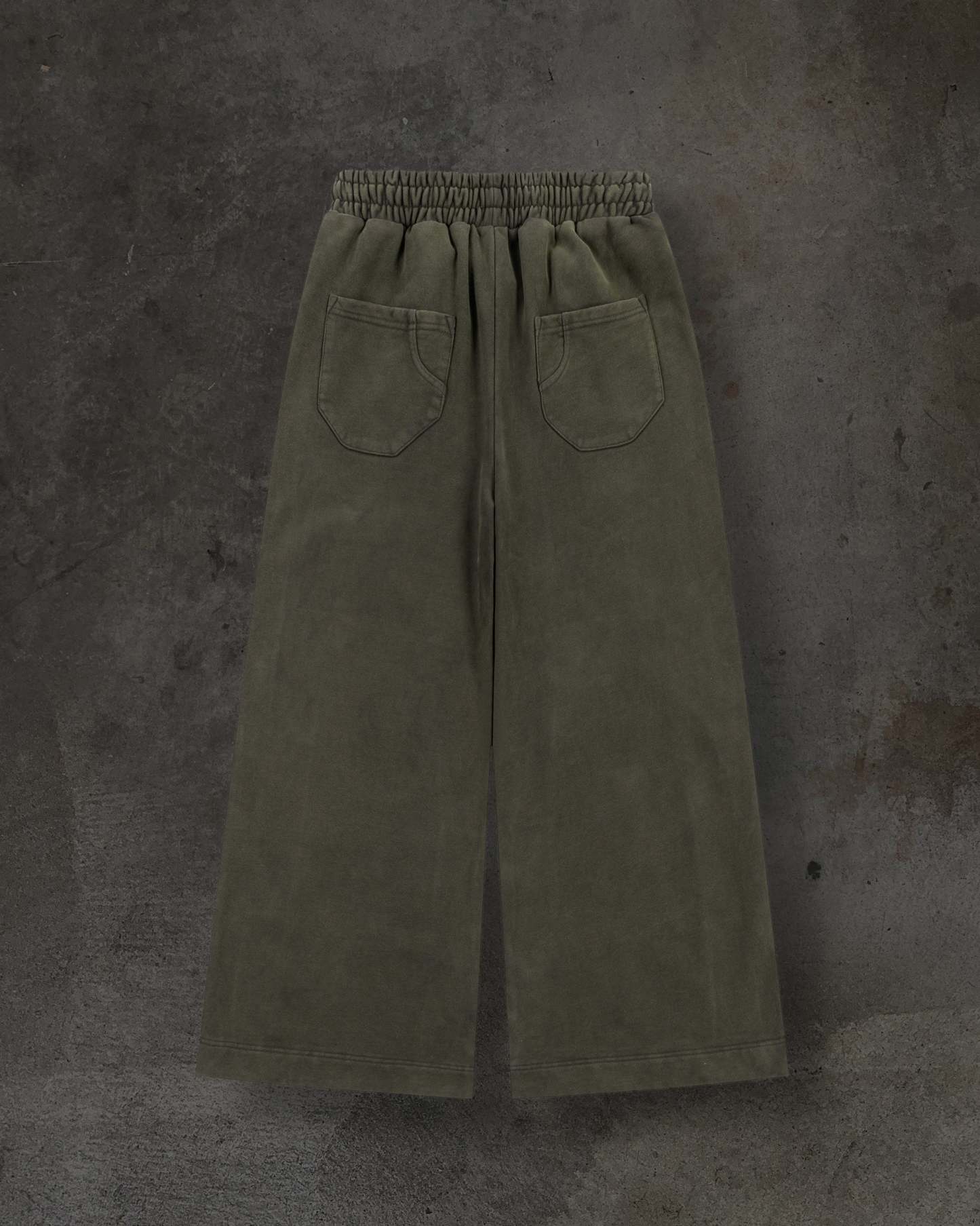 BIKER SWEATS (ASH)-IYAMIUIO