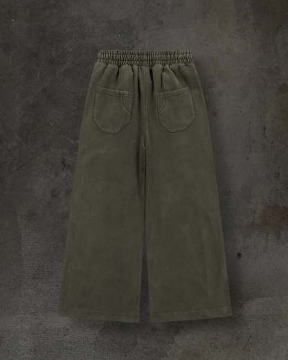 BIKER SWEATS (ASH)-IYAMIUIO