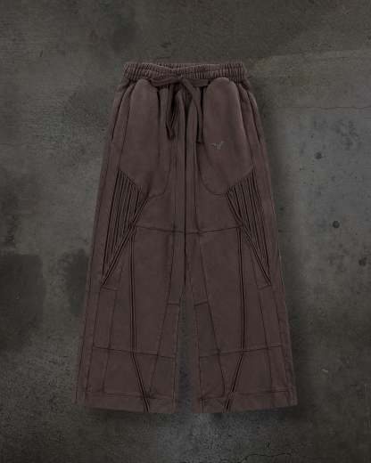 BIKER SWEATS (MOCHA)-IYAMIUIO