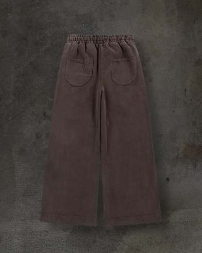 BIKER SWEATS (MOCHA)-IYAMIUIO