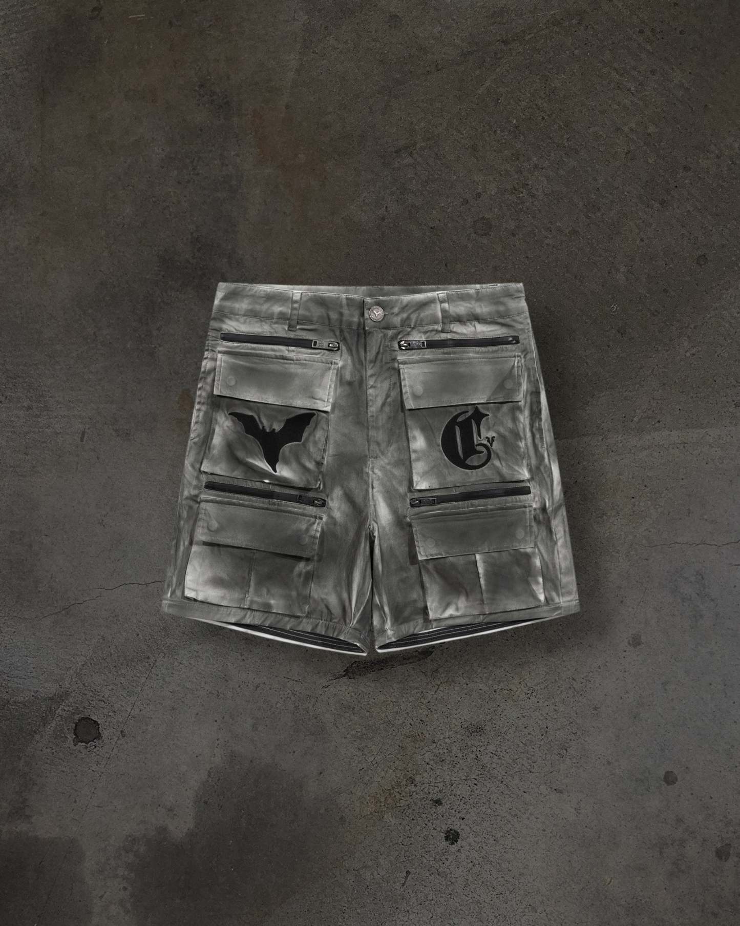 CORVIDITCH CONVERTIBLE CARGO PANTS (GREY)-IYAMIUIO