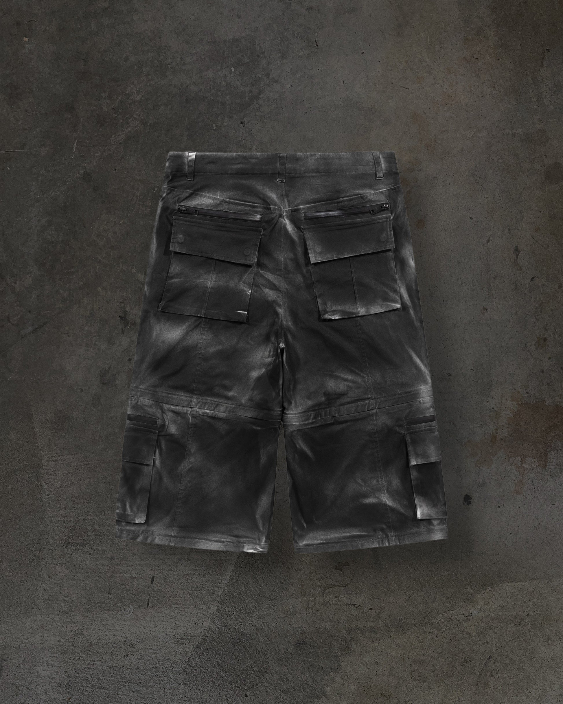 CORVIDITCH CONVERTIBLE CARGO PANTS (COAL)-IYAMIUIO
