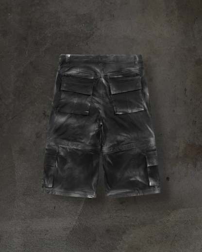 CORVIDITCH CONVERTIBLE CARGO PANTS (COAL)-IYAMIUIO