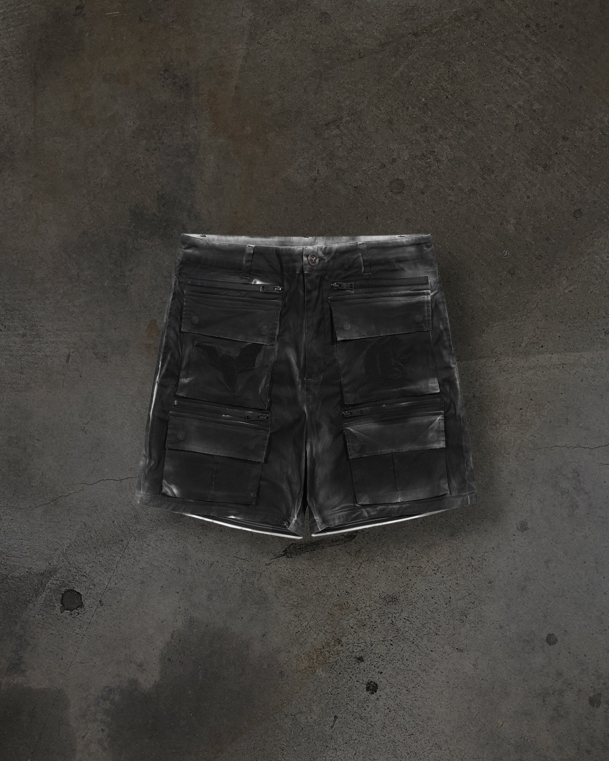 CORVIDITCH CONVERTIBLE CARGO PANTS (COAL)-IYAMIUIO