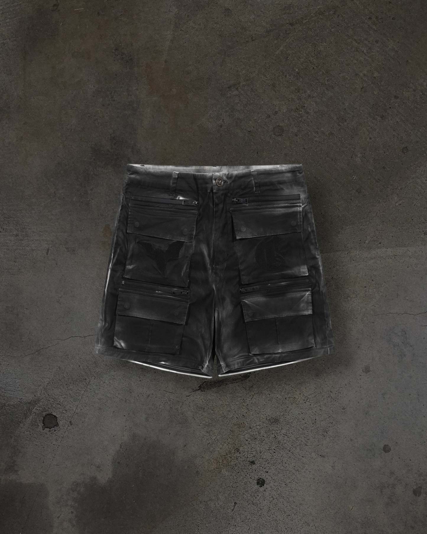 CORVIDITCH CONVERTIBLE CARGO PANTS (COAL)-IYAMIUIO