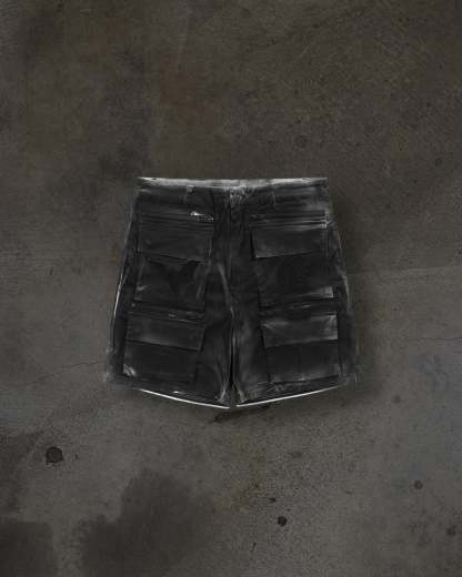 CORVIDITCH CONVERTIBLE CARGO PANTS (COAL)-IYAMIUIO