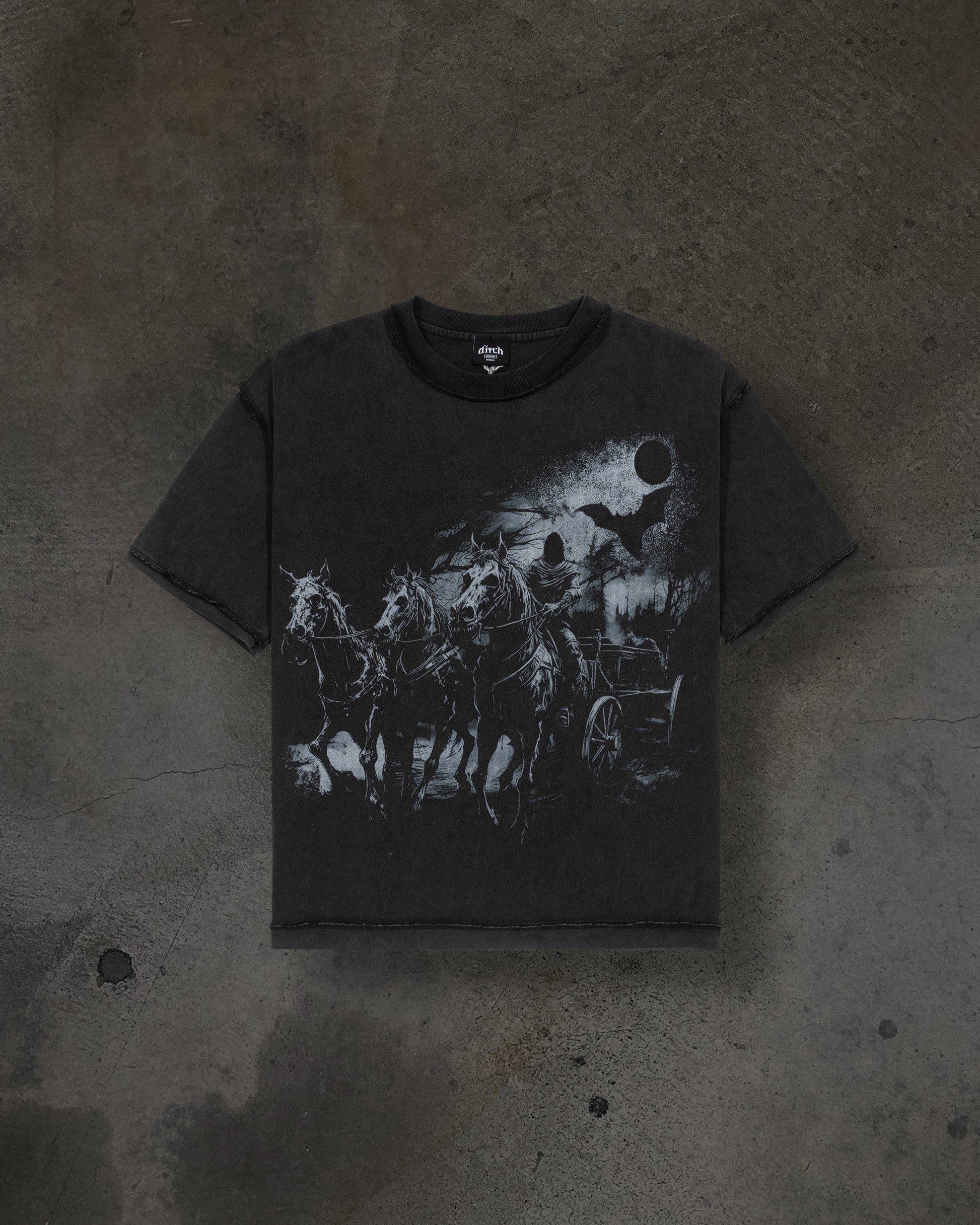 CARRIAGE TEE (COAL)-IYAMIUIO