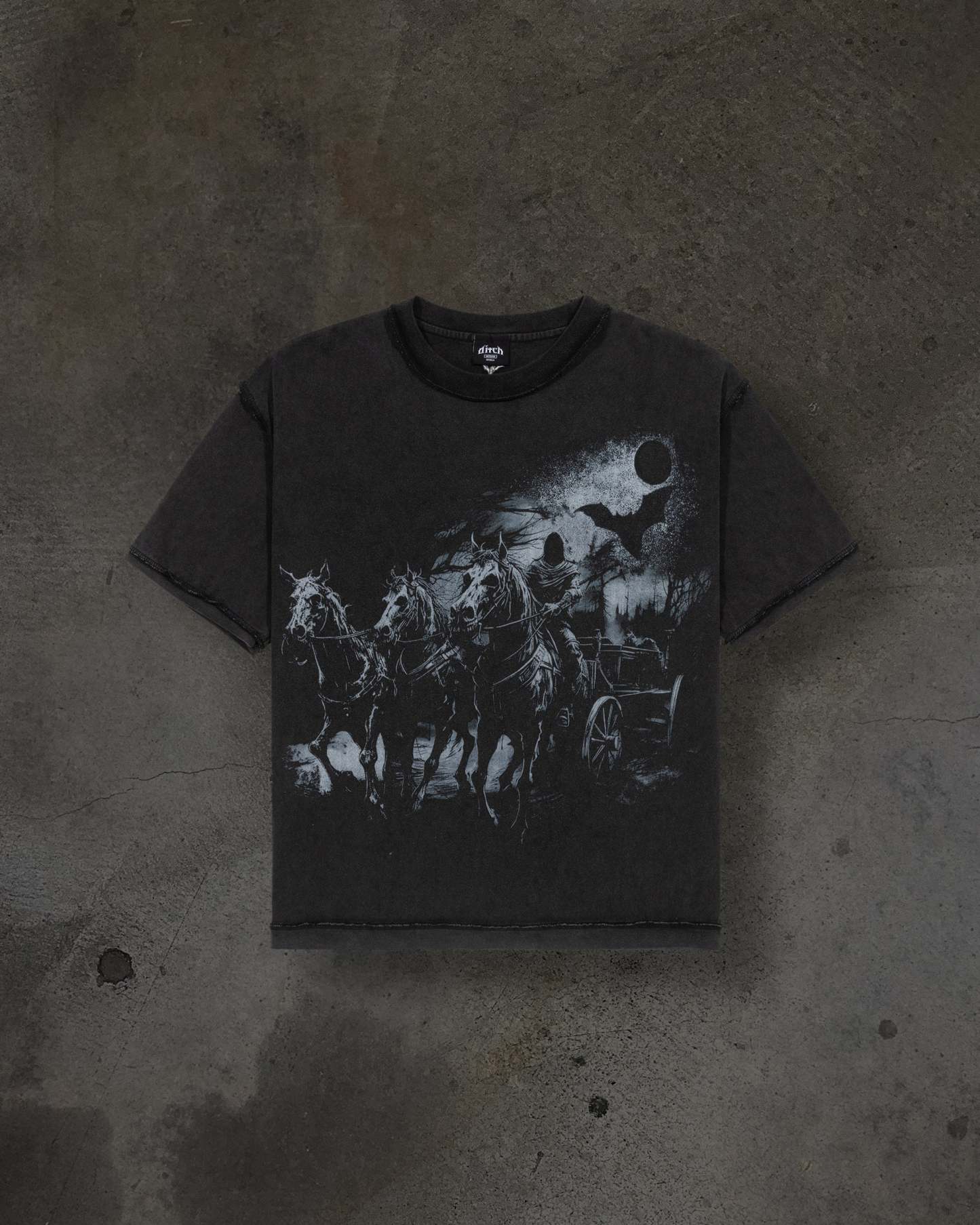 CARRIAGE TEE (COAL)-IYAMIUIO
