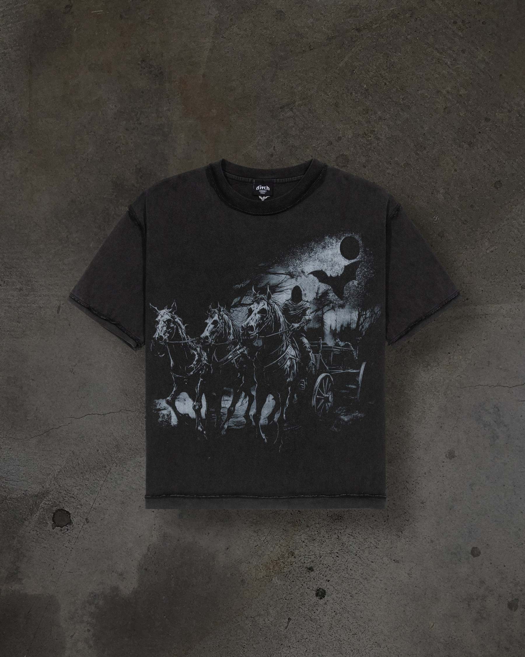 CARRIAGE TEE (COAL)-IYAMIUIO