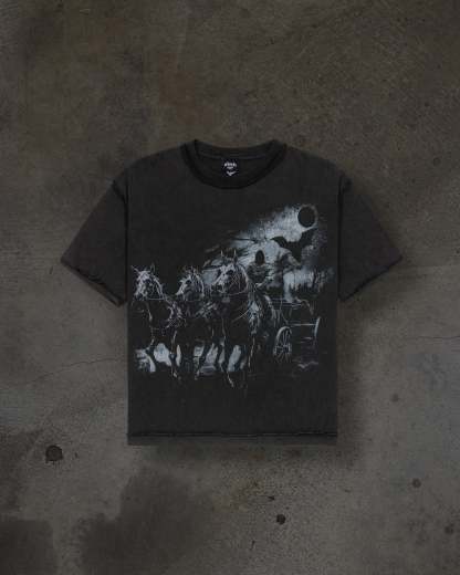 CARRIAGE TEE (COAL)-IYAMIUIO
