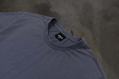 CROPPED BLANK TEE (RAIN)-IYAMIUIO