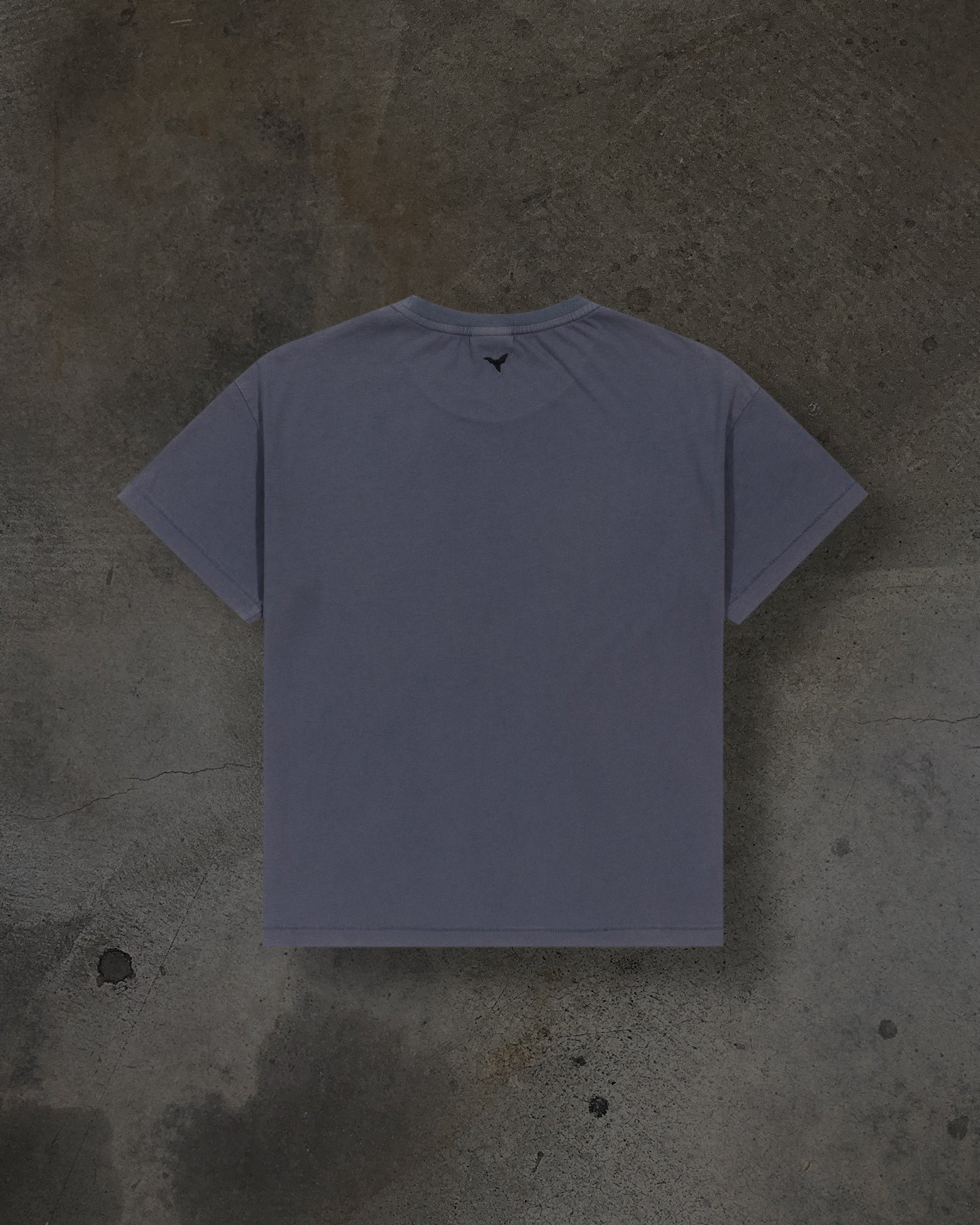 CROPPED BLANK TEE (RAIN)-IYAMIUIO