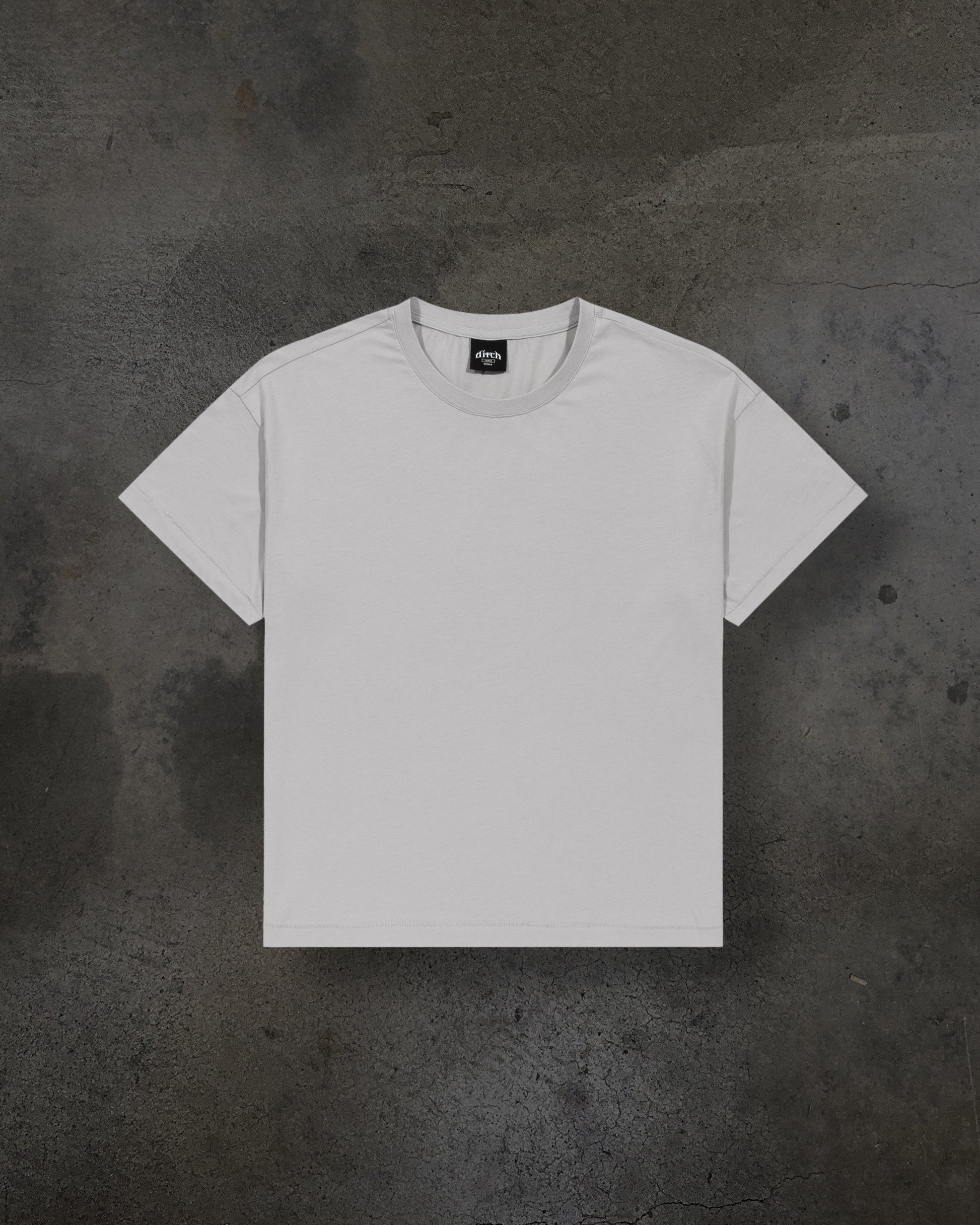 CROPPED BLANK TEE (BONE)-IYAMIUIO