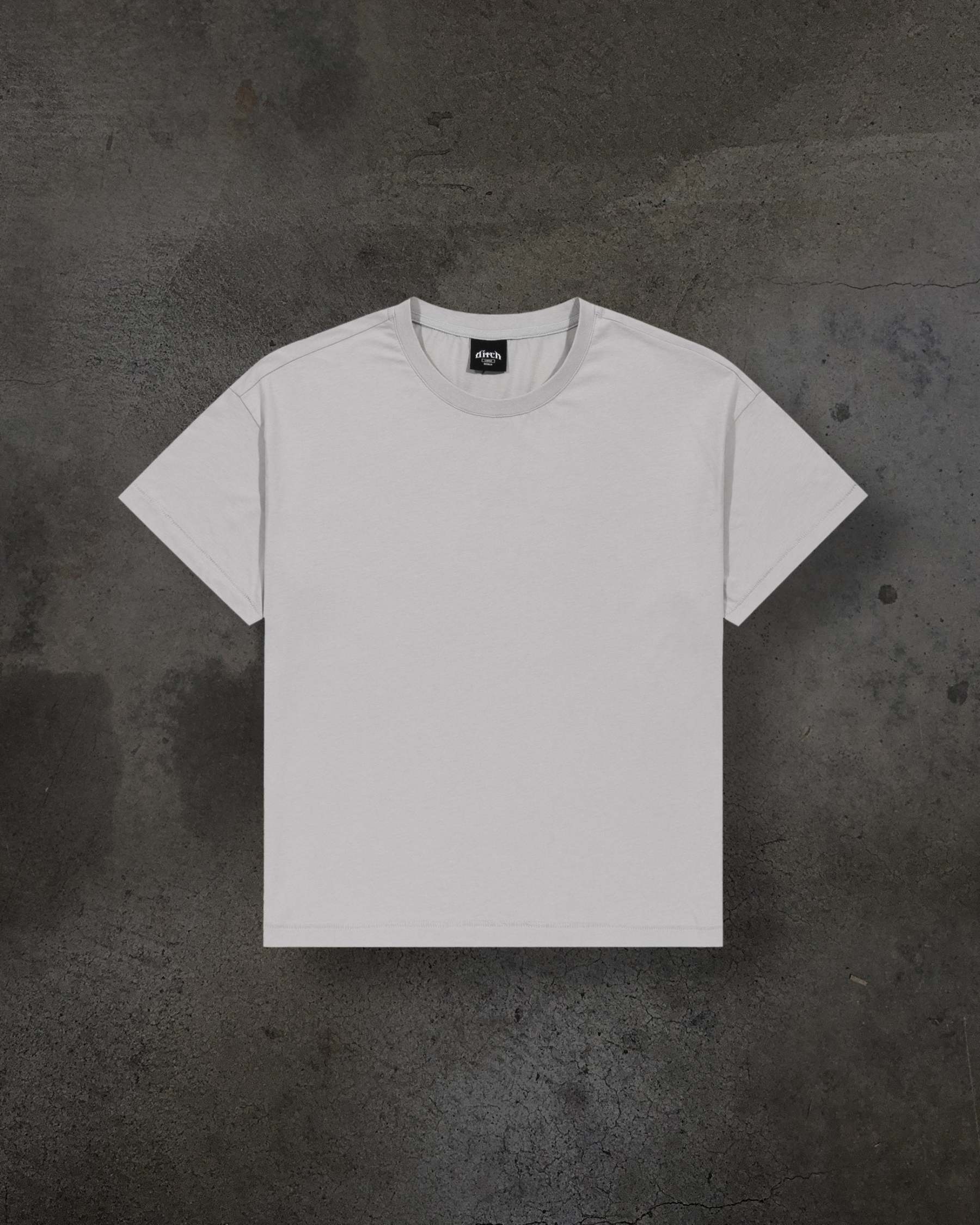 CROPPED BLANK TEE (BONE)-IYAMIUIO