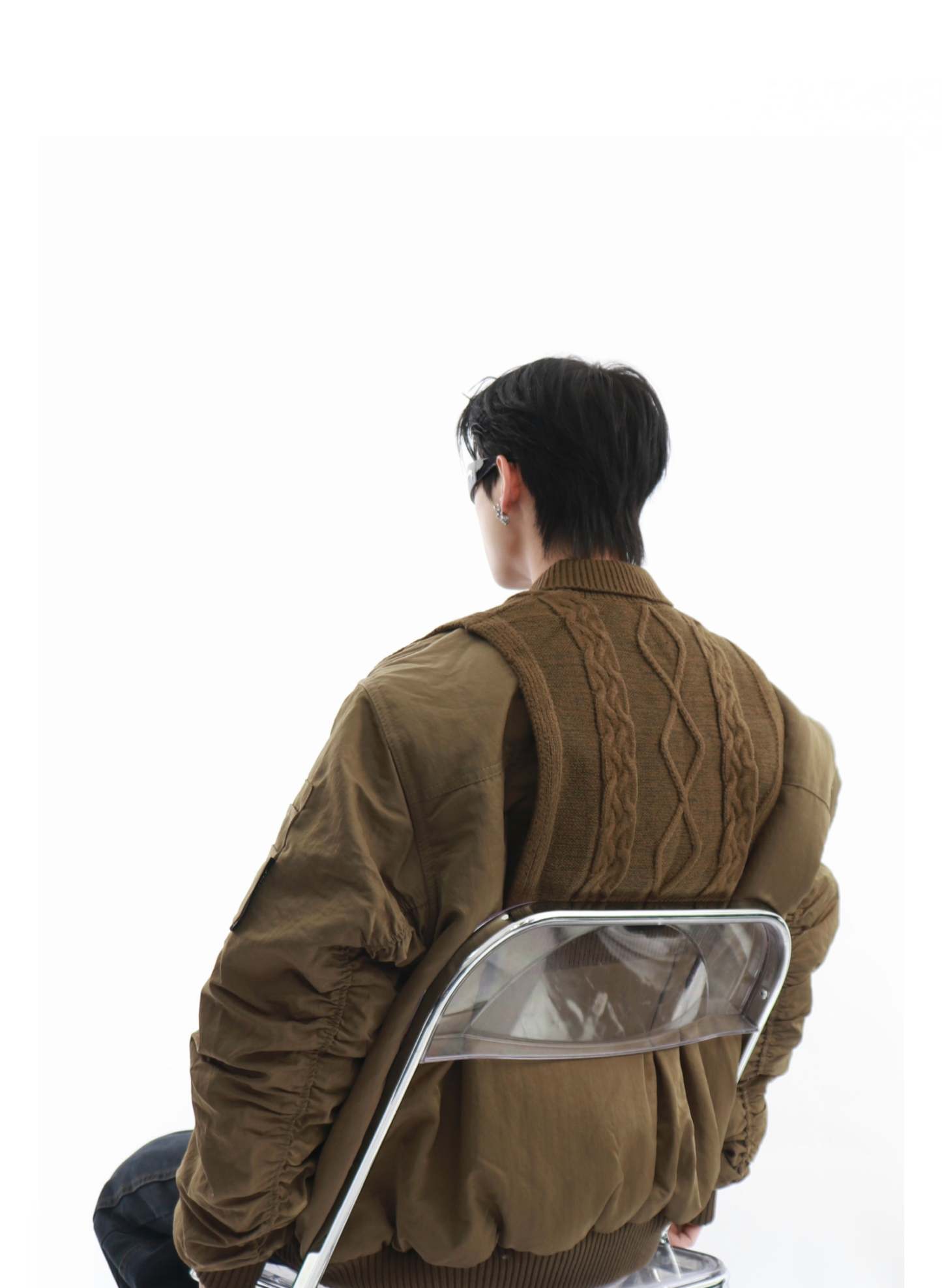 Cotton Jacket Tops-IYAMIUIO