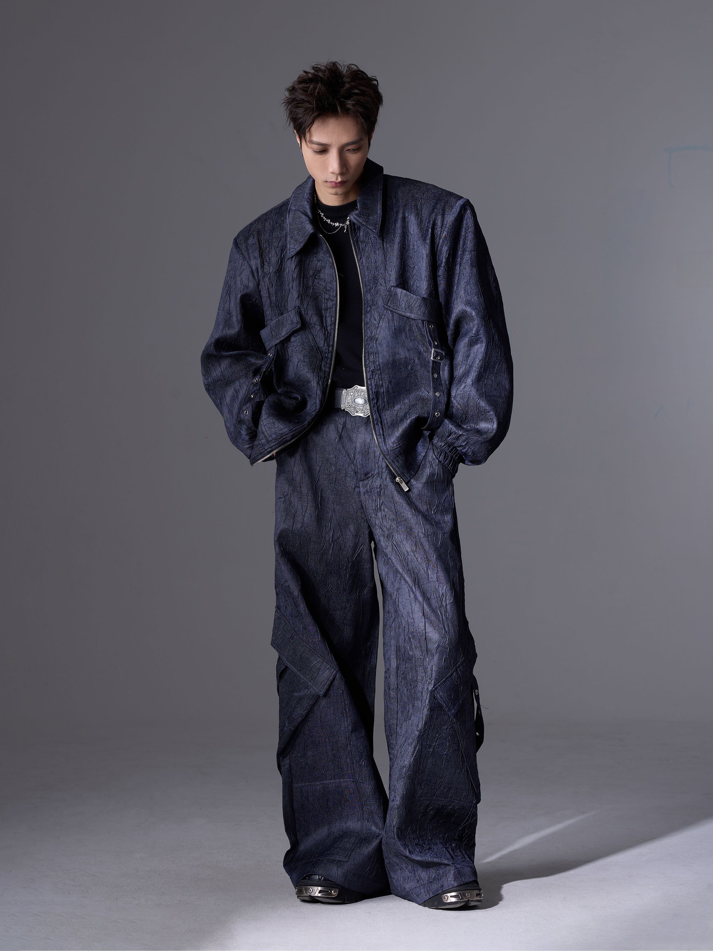 【24s April.】3D Textured Ribbon Jacket-IYAMIUIO