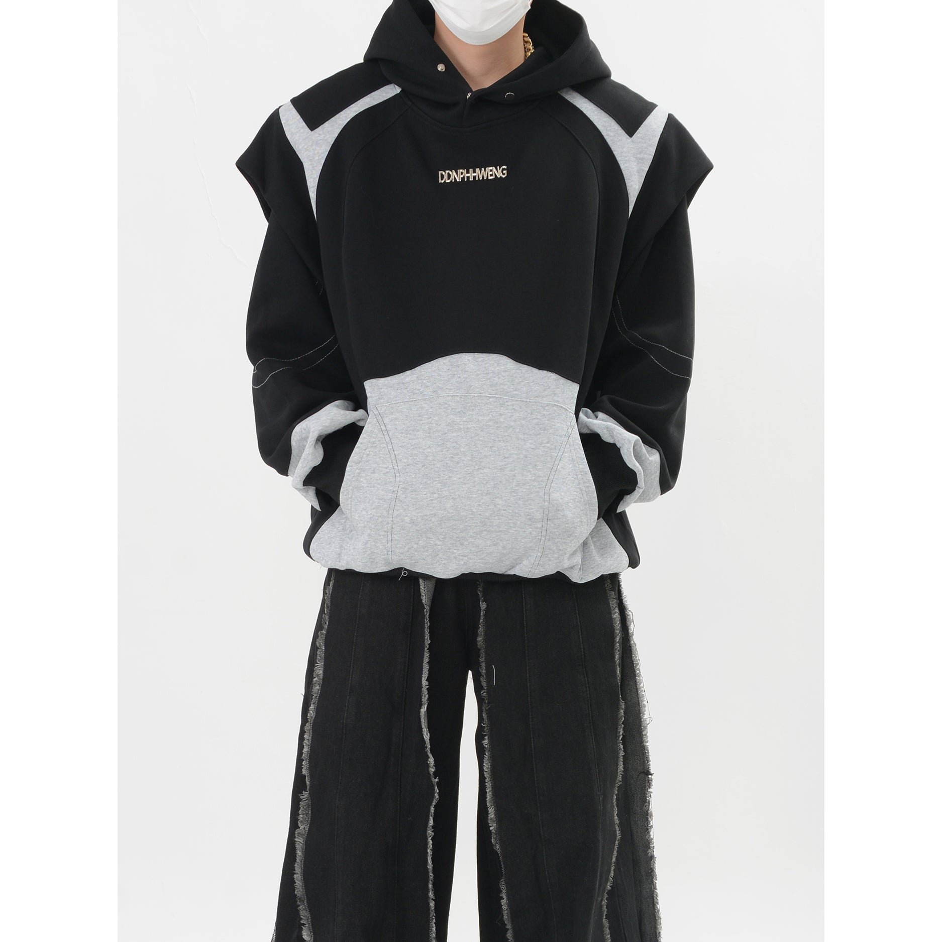 【24s Sep.】Metal Decor Hoodie Jacket-IYAMIUIO