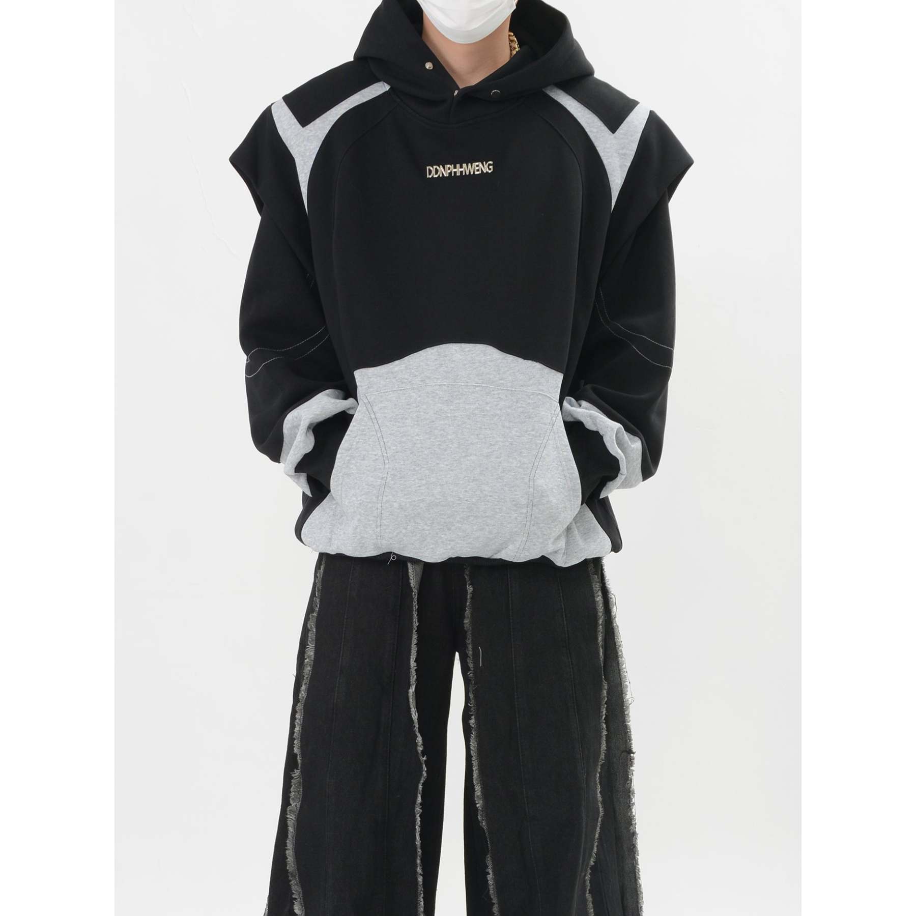 【24s Sep.】Metal Decor Hoodie Jacket-IYAMIUIO