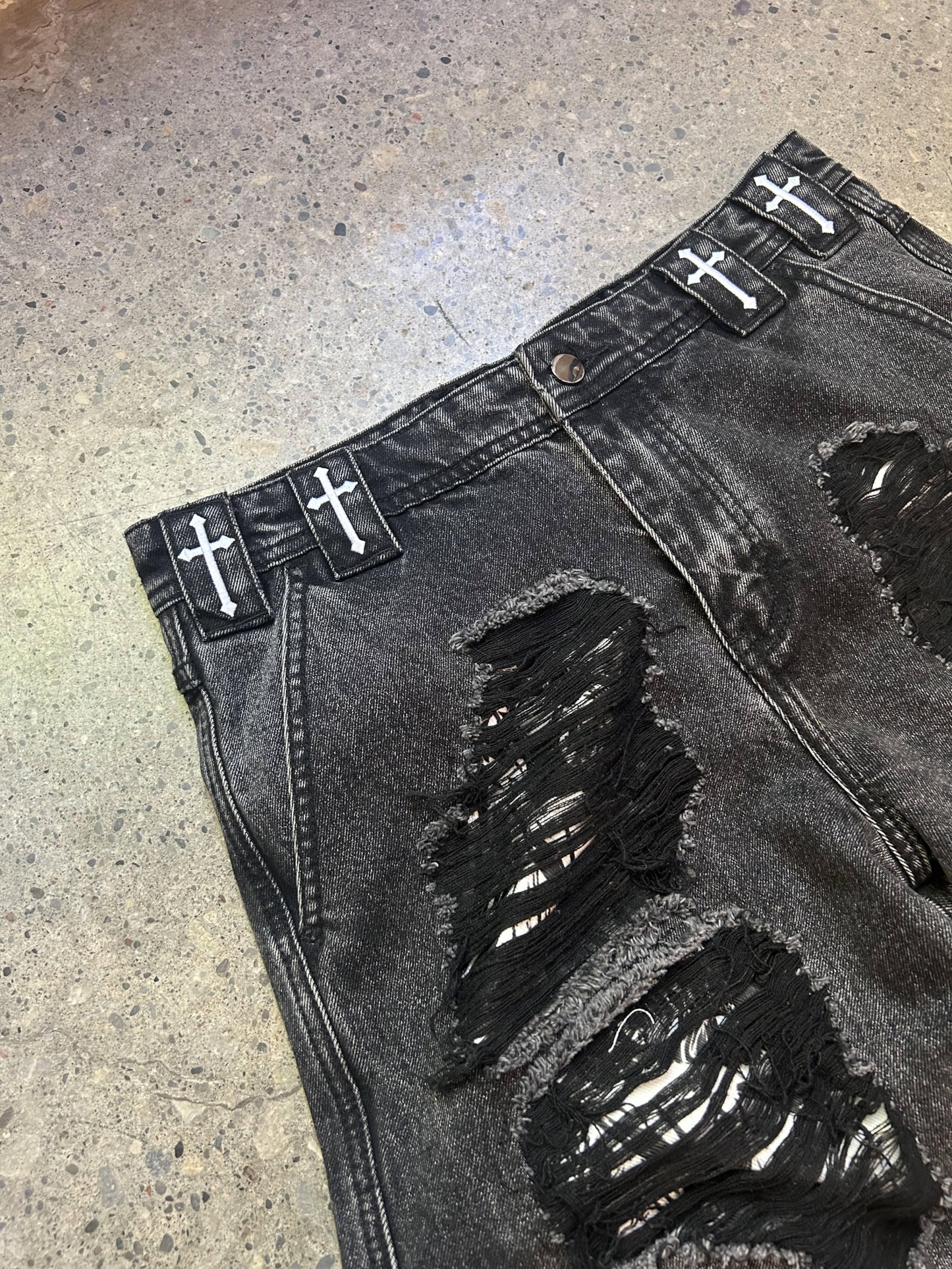 "Maria Wall" Cargo Pants-IYAMIUIO