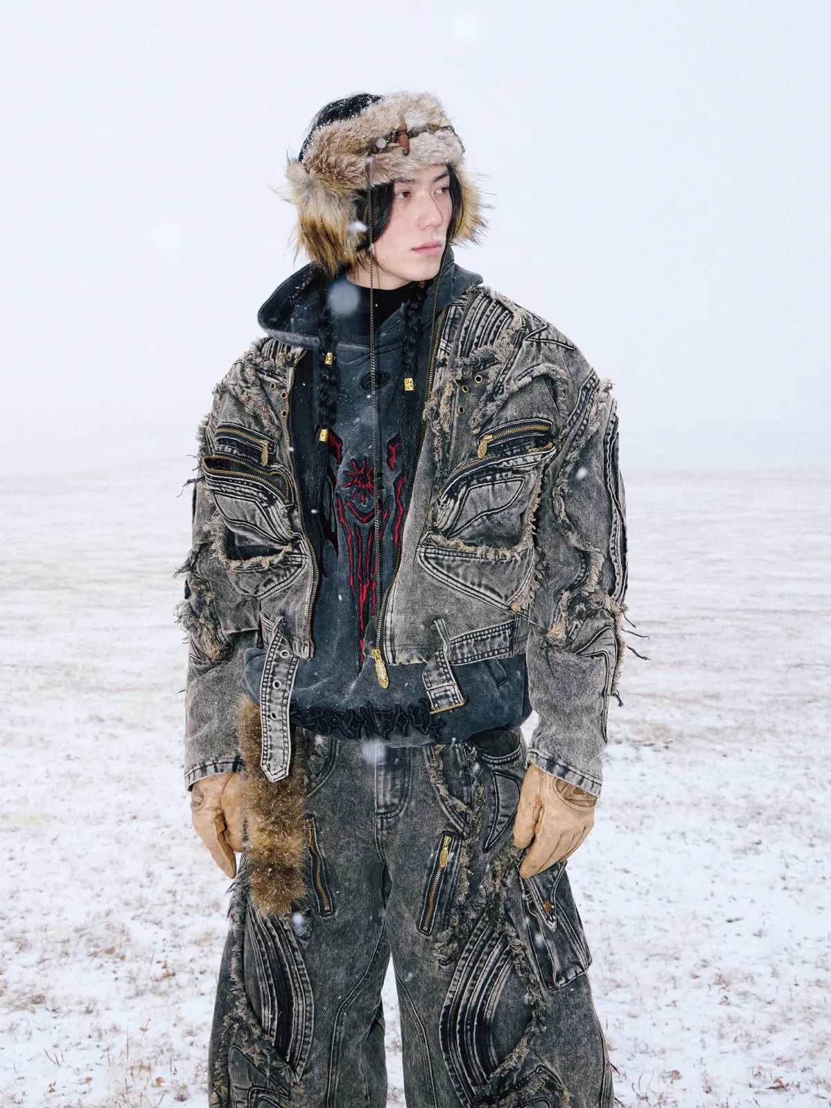 Aliens Denim Jacket (only 60 pieces)-IYAMIUIO