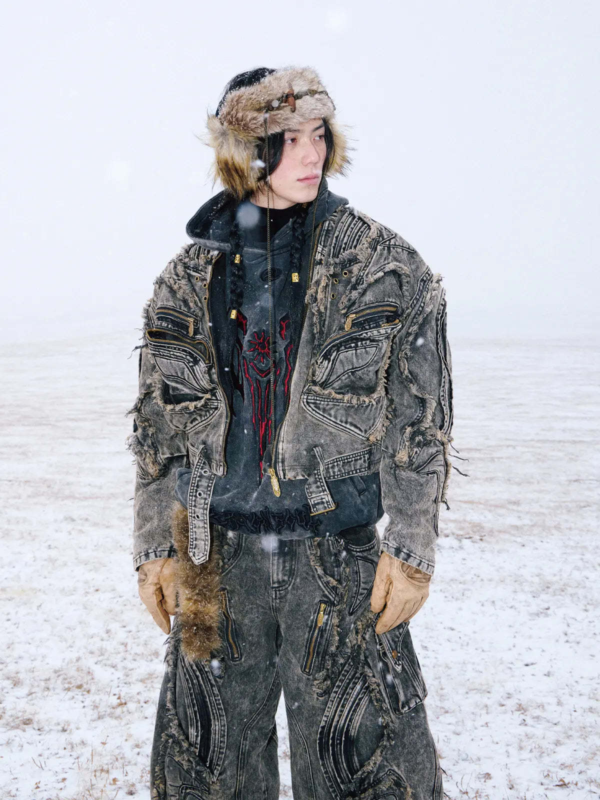 Aliens Denim Jacket (only 60 pieces)-IYAMIUIO