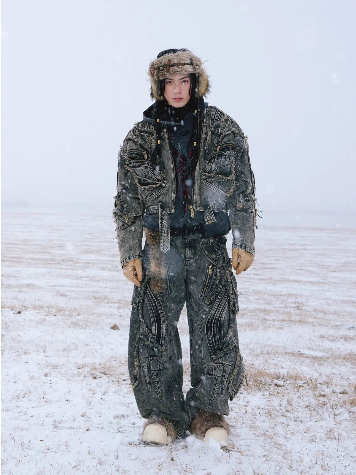 Aliens Baggy Jeans (only 60 pieces)-IYAMIUIO