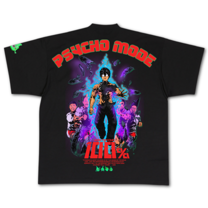 'Psycho Mode' • Perfect Oversized Tee-IYAMIUIO