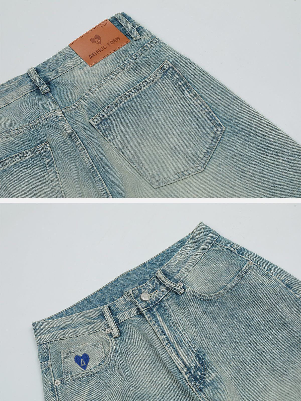 Aelfric Eden Basic Loose Jeans-IYAMIUIO