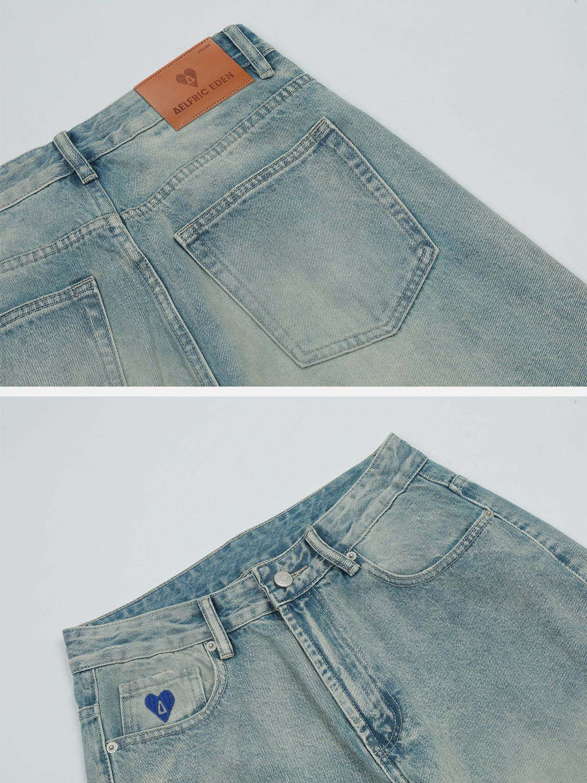 Aelfric Eden Basic Loose Jeans-IYAMIUIO