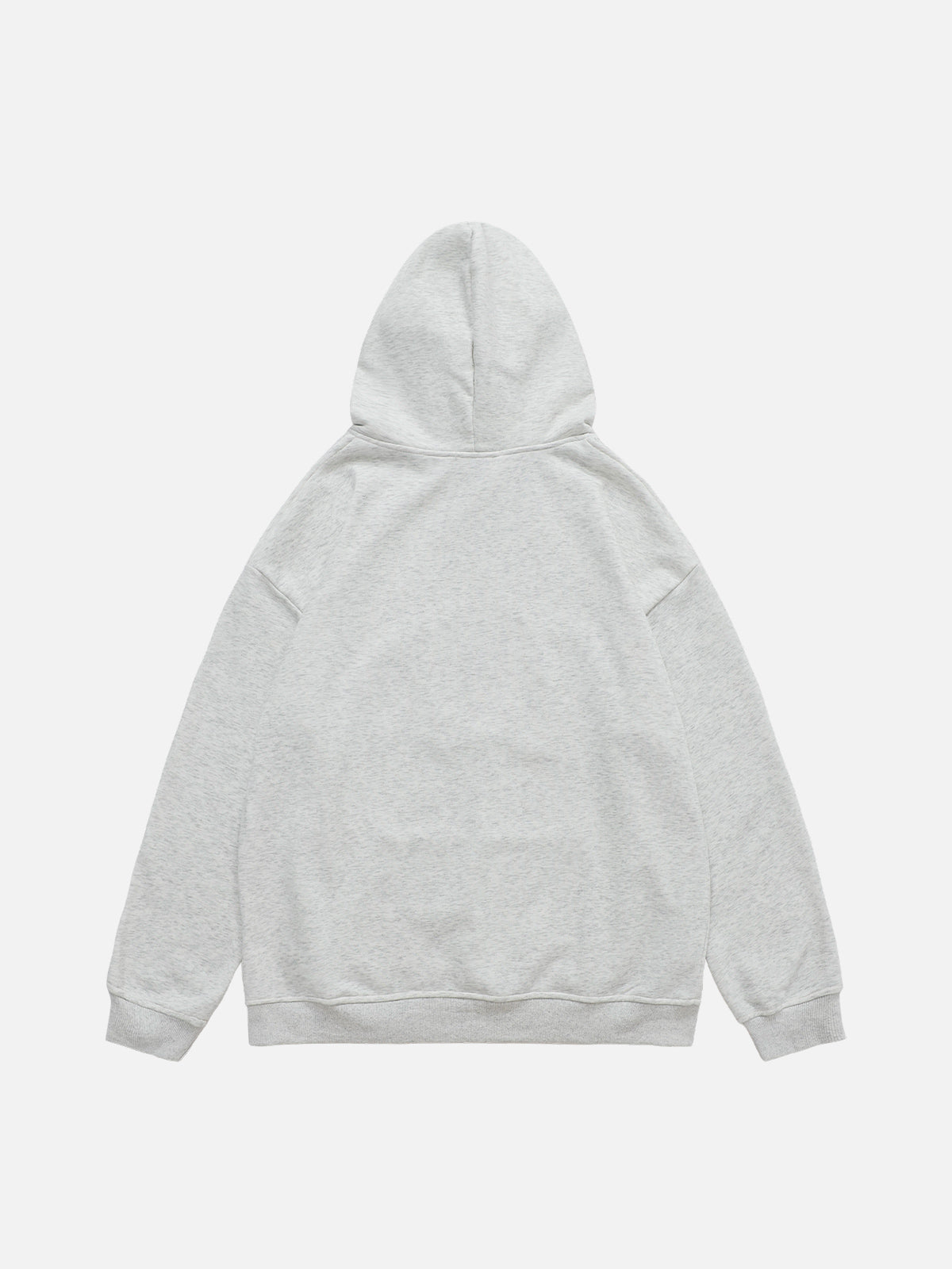 Aelfric Eden Denim Star Applique Embroidery Hoodie-IYAMIUIO