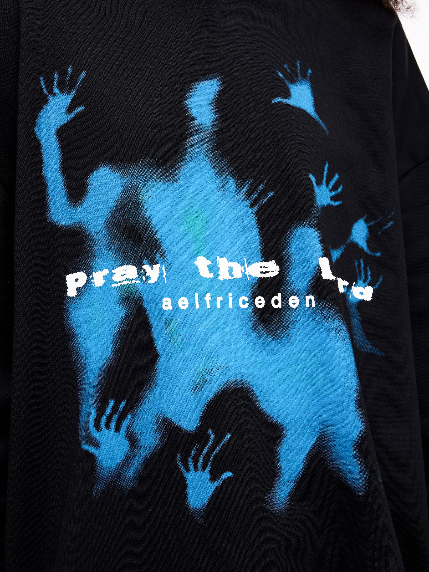 Aelfric Eden Abstraction Shadow Print Hoodie-IYAMIUIO