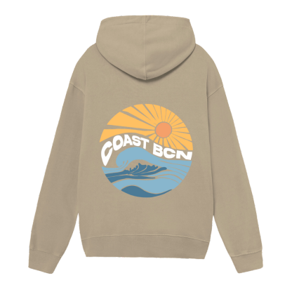 Khaki Outer Hoodie-IYAMIUIO