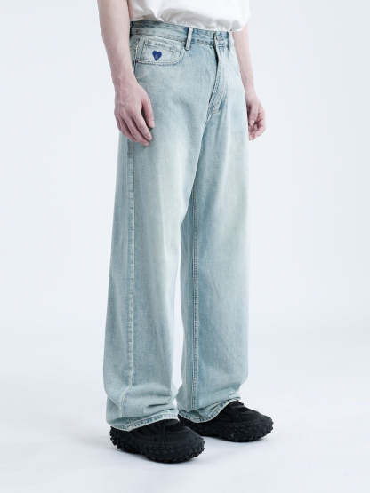 Aelfric Eden Basic Loose Jeans-IYAMIUIO