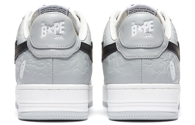 A BATHING APE Bape Sta 'Grey Black' 1H70-191-002-GREY-IYAMIUIO