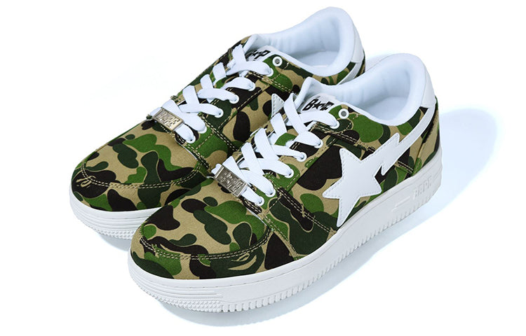 A BATHING APE Bape Abc Camo Sta Low 1G30-191-011-GREEN-IYAMIUIO