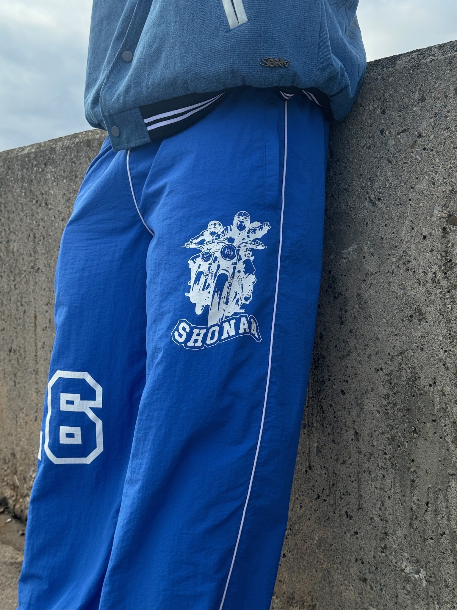 "Sensei" Parachute Pants-IYAMIUIO