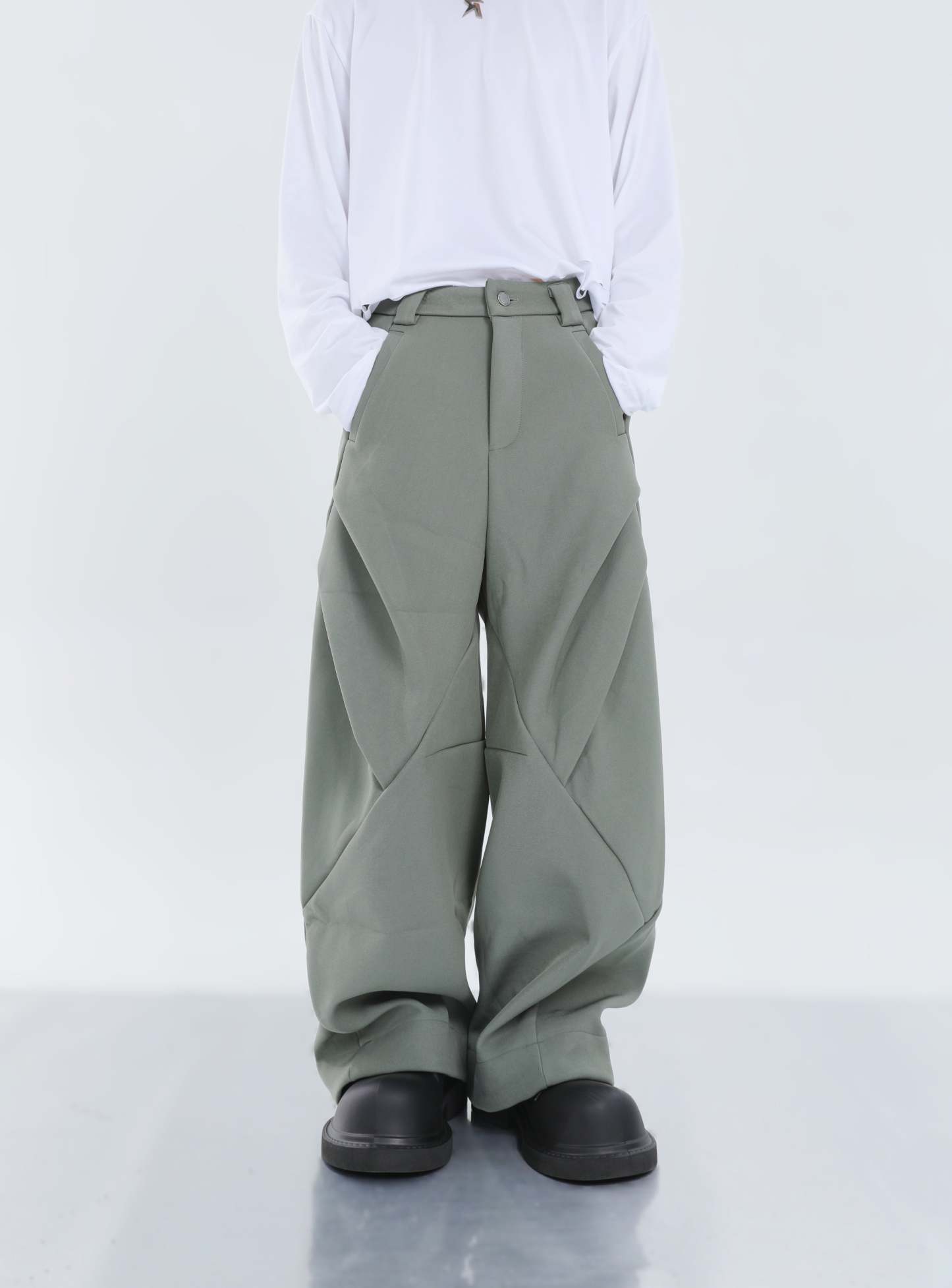 【23s September.】Double-zip Hooded Sweatshirt Set-IYAMIUIO