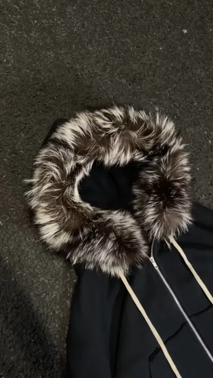 V3 Fur Hoodie-IYAMIUIO