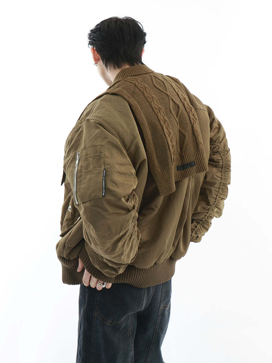 Cotton Jacket Tops-IYAMIUIO