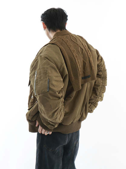 Cotton Jacket Tops-IYAMIUIO