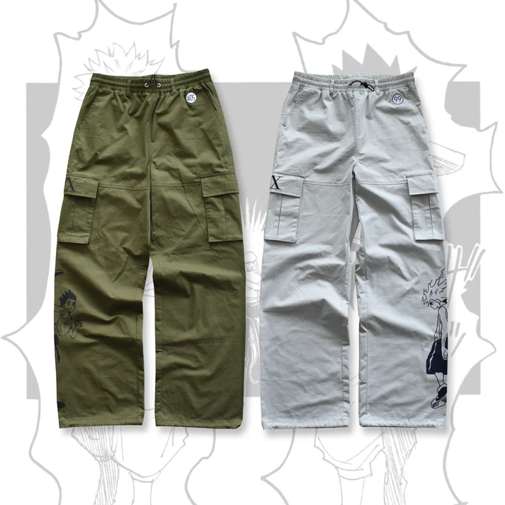 Gon/Killua Parachute pants-HxH-IYAMIUIO