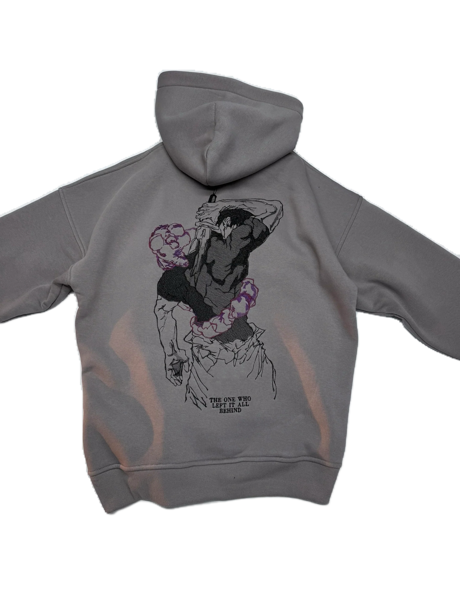 JJK Embroidered Hoodie-IYAMIUIO