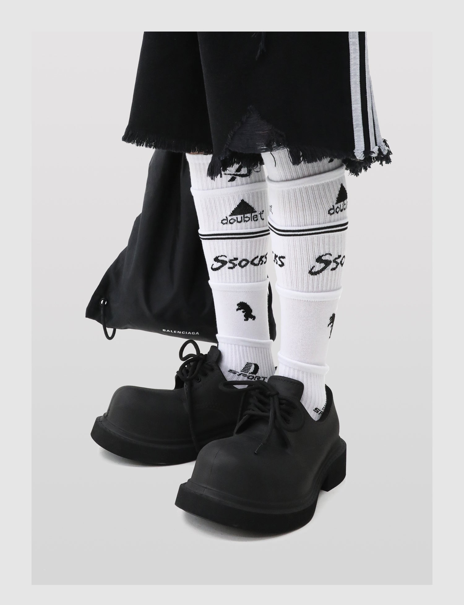 【New】Big Toe Platform Leather Shoes-IYAMIUIO