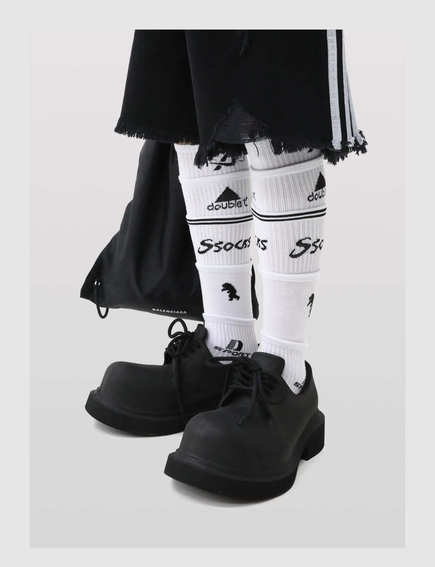 【New】Big Toe Platform Leather Shoes-IYAMIUIO