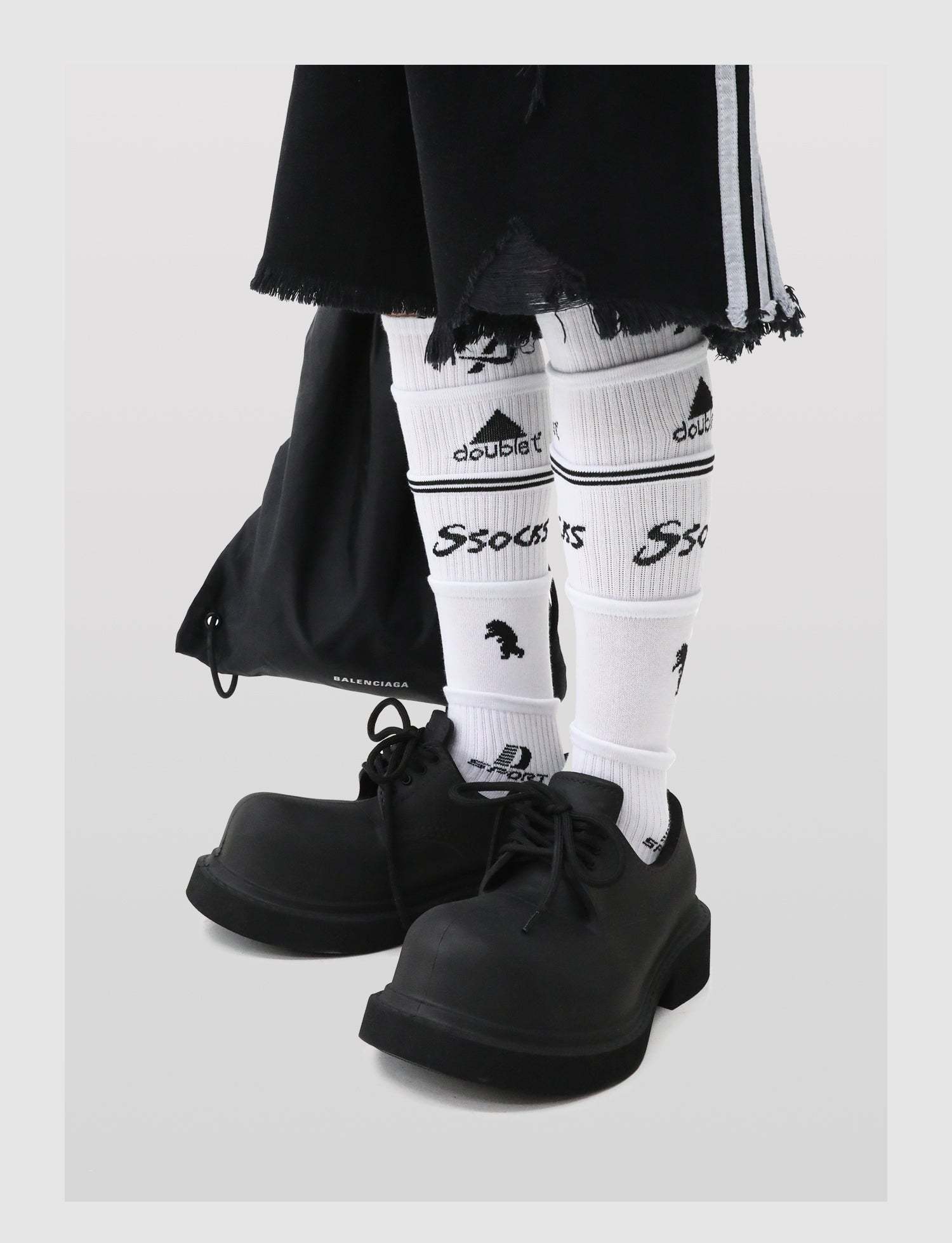 【New】Big Toe Platform Leather Shoes-IYAMIUIO