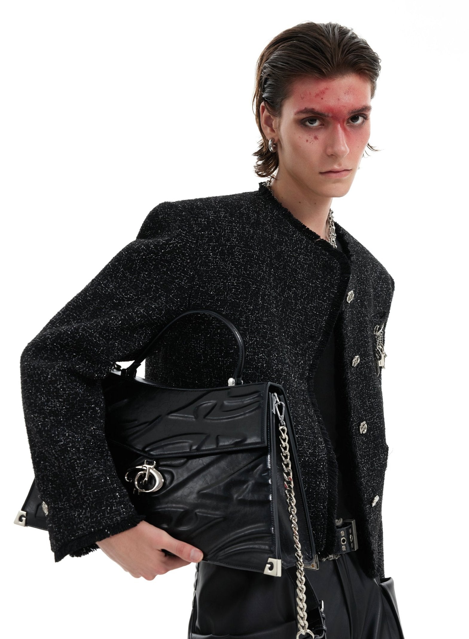 【24s Oct.】Chanel Style Shiny Texture Light Luxury Jacket-IYAMIUIO